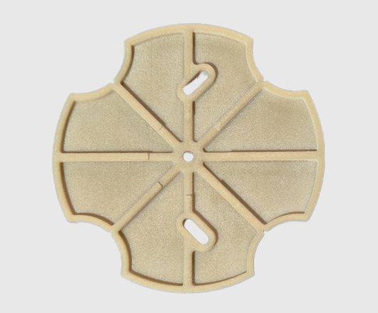 Plaque de centrage SCYLLEX : 124mm Ø