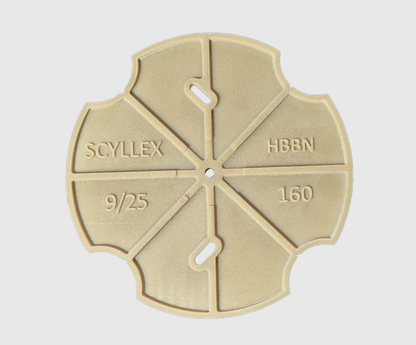 Plaque de centrage SCYLLEX : 160mm Ø