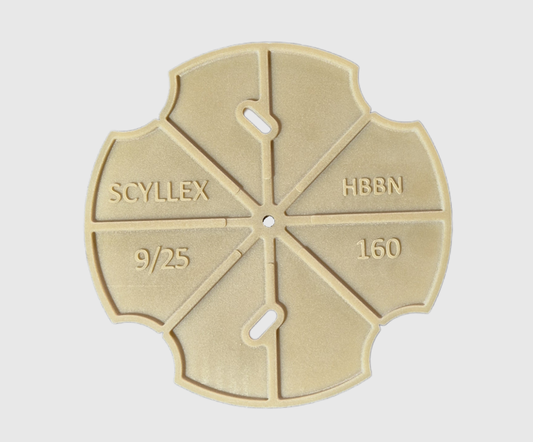 Plaque de centrage SCYLLEX : 154mm Ø