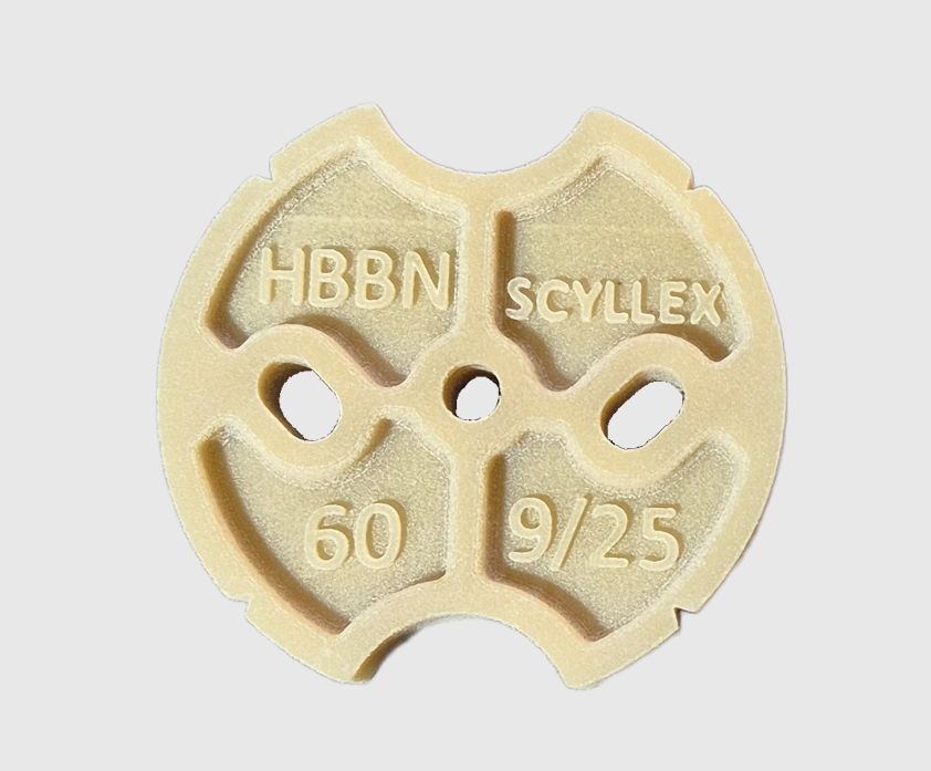 Plaque de centrage SCYLLEX : 60mm Ø