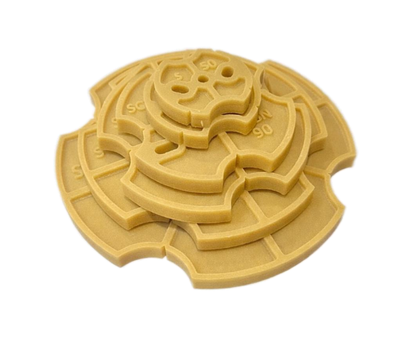 Plaque de centrage SCYLLEX : Pack x6